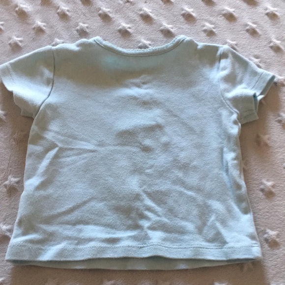 8/15 light blue seahorse t-shirt - Picture 2 of 3